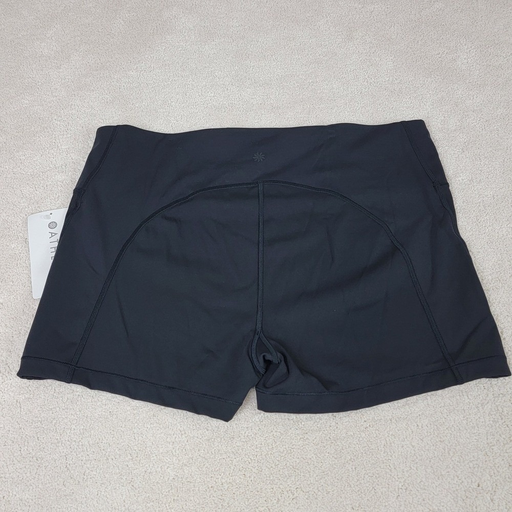 Athleta Ultimate 3" Short Womens XL Black High Rise Athletic Running Yoga Shorts - Picture 3 of 9